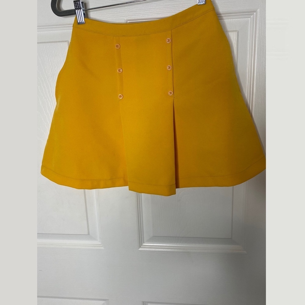 UNIF Yellow Mini Skirt Sz XS